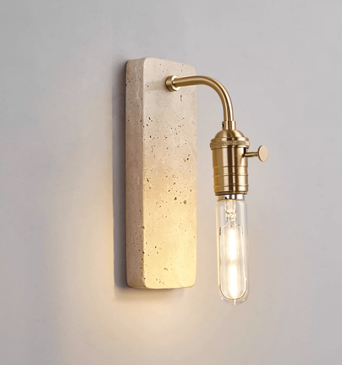 Alistair industriell stenlampa för vägg