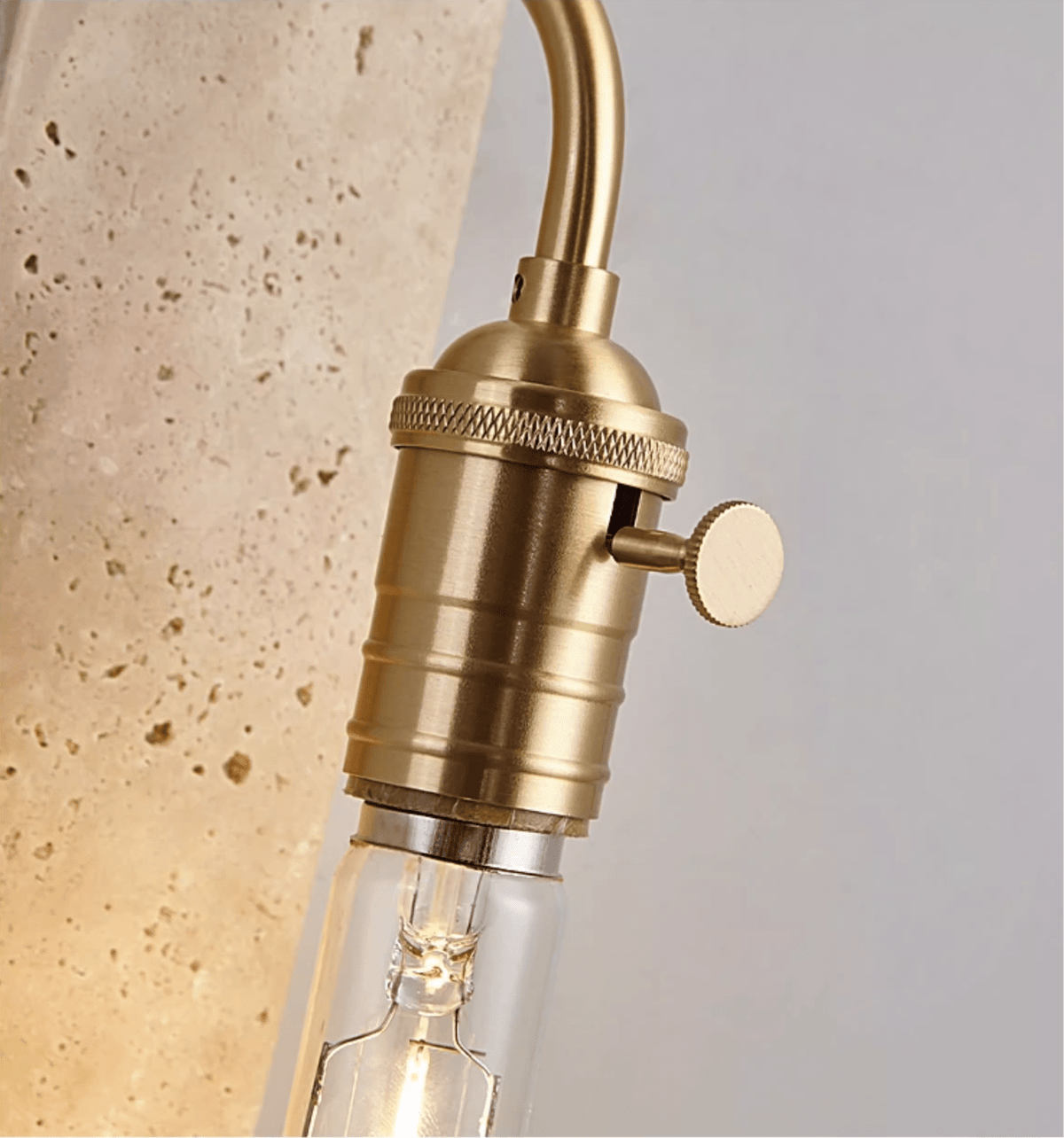 Alistair industriell stenlampa för vägg