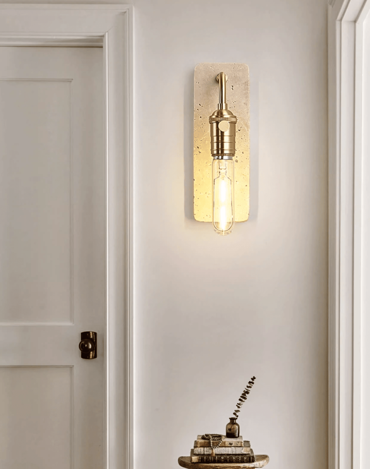 Alistair industriell stenlampa för vägg