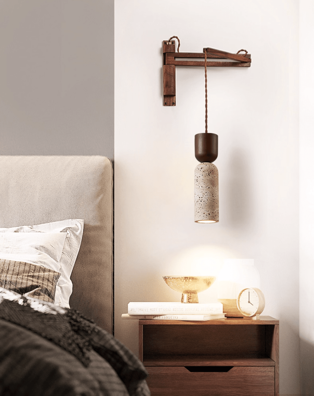 Lestemore Travertine Fusion vegglampi