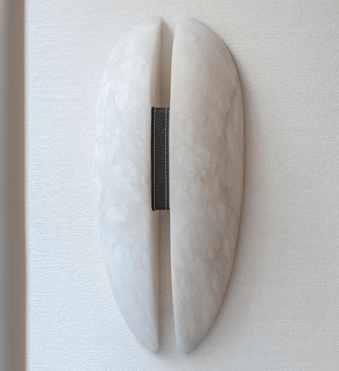 Aplique de parede Albeora Alabaster Veil