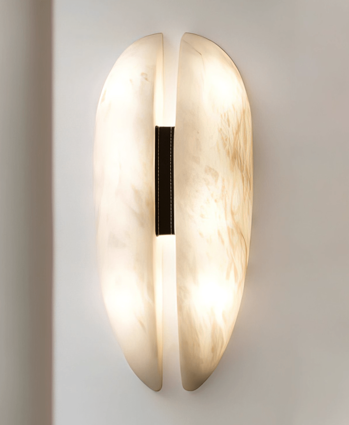 Aplique de parede Albeora Alabaster Veil