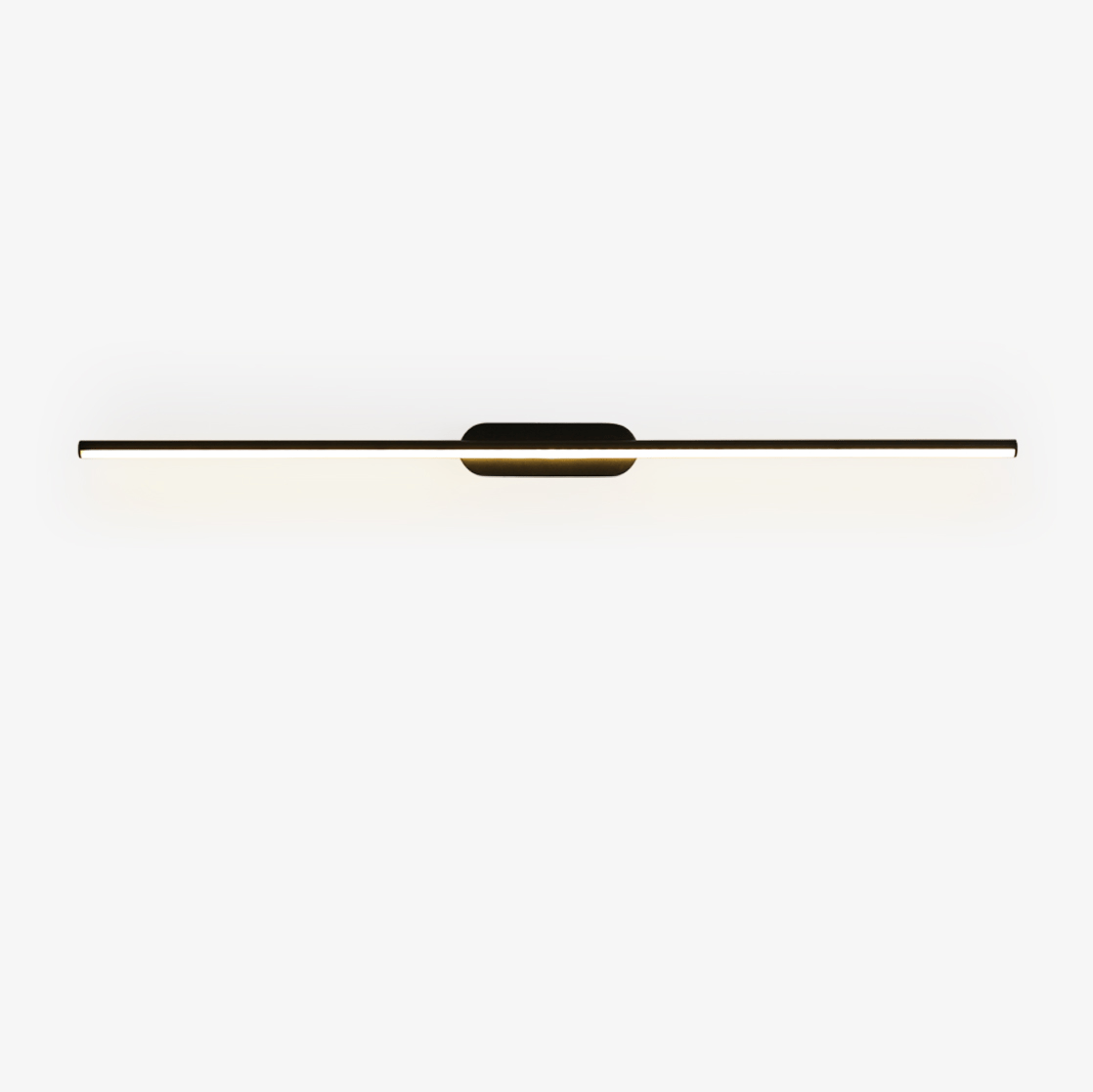 Candeeiro de parede linear minimalista preto fino Qirma