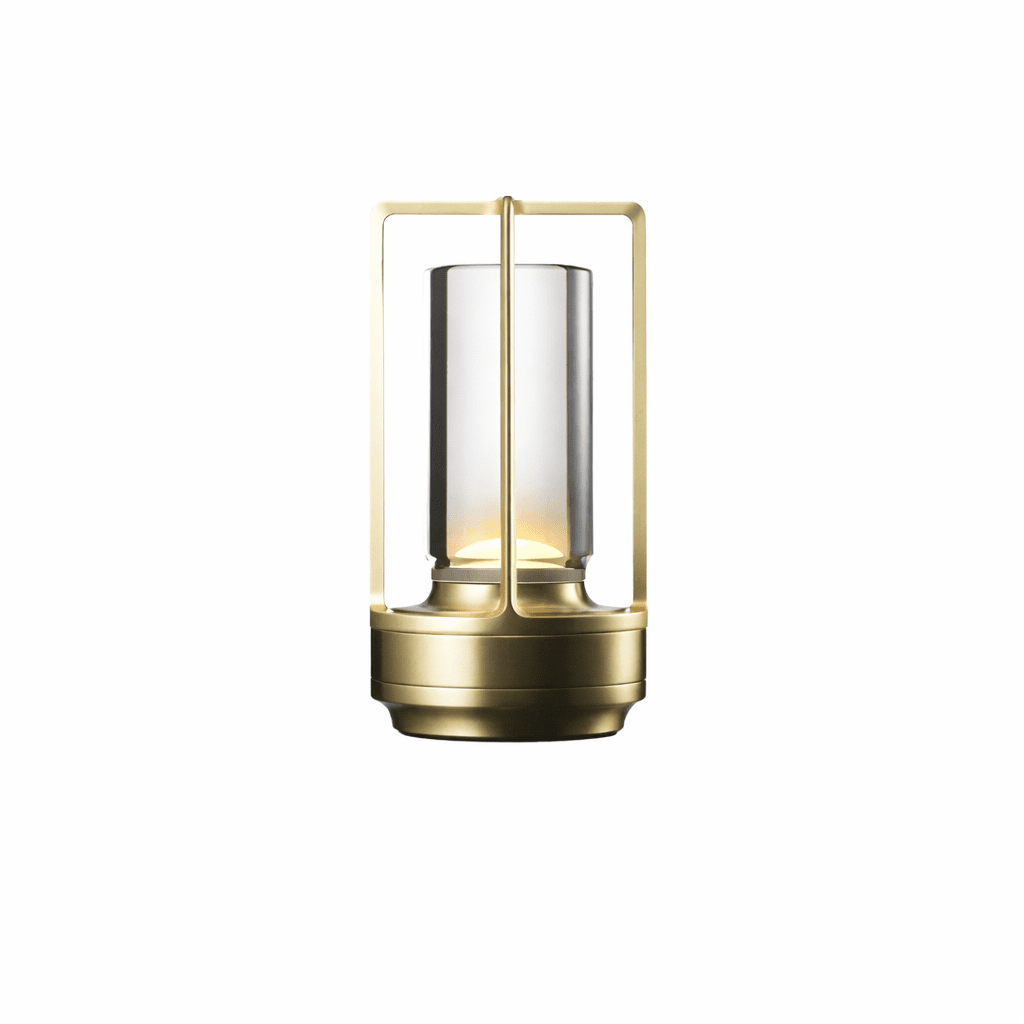Solvane-genopladelig bordlampe