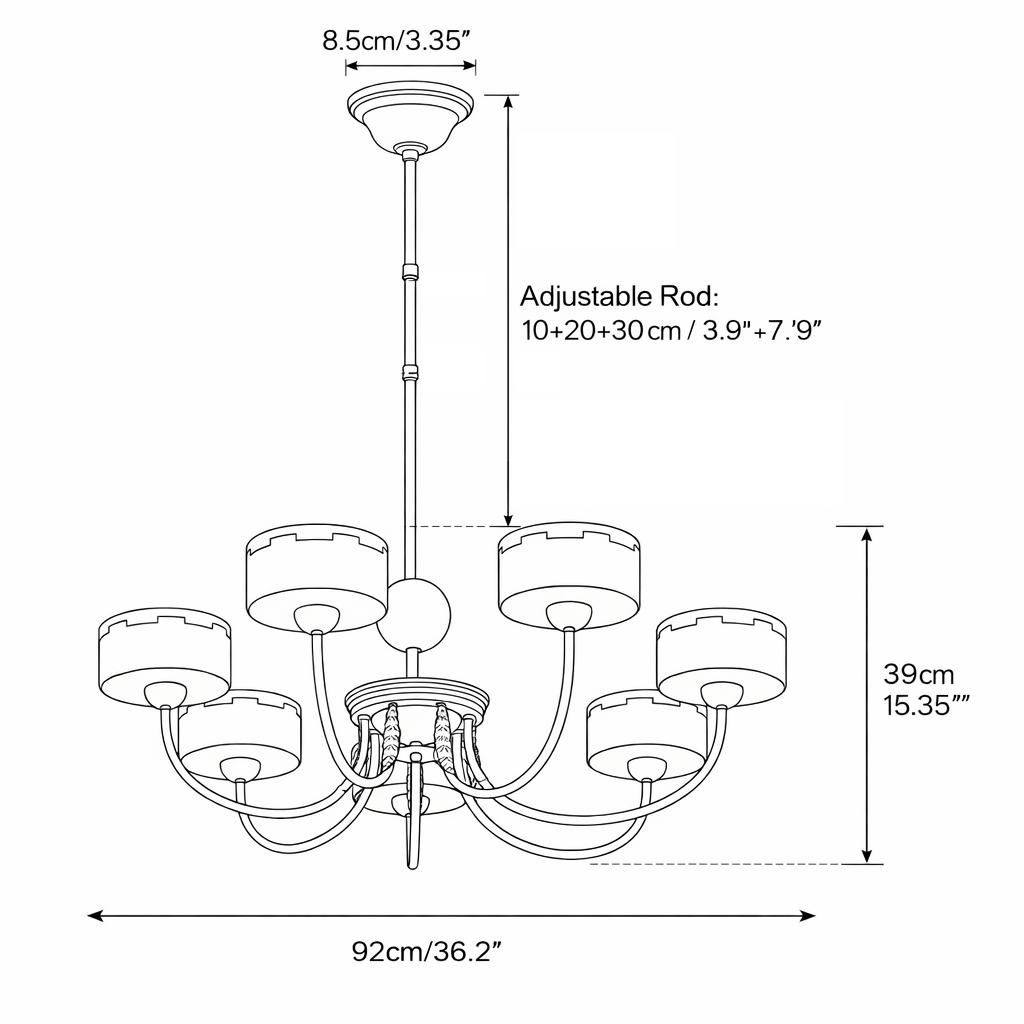 Seleraria Chandelier