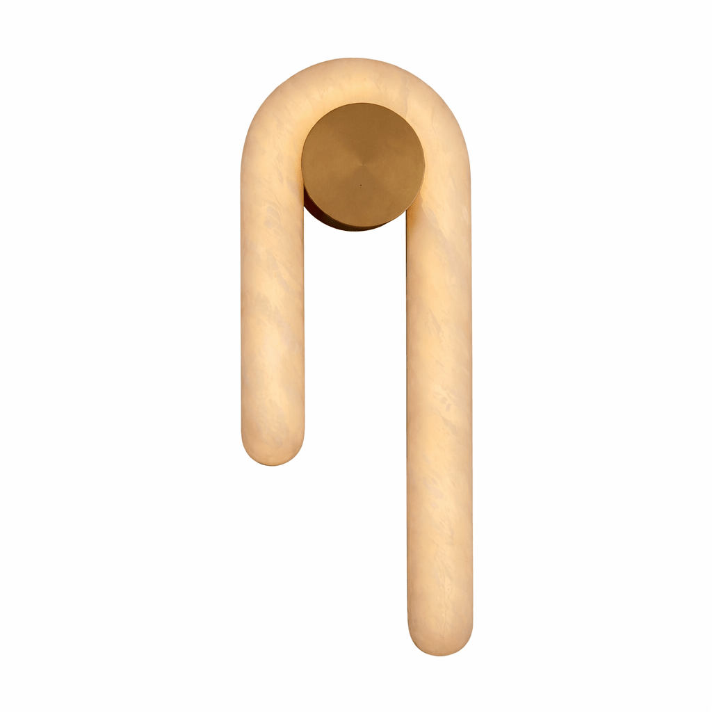 Avenuaine Loop Alabaster -seinävalaisin