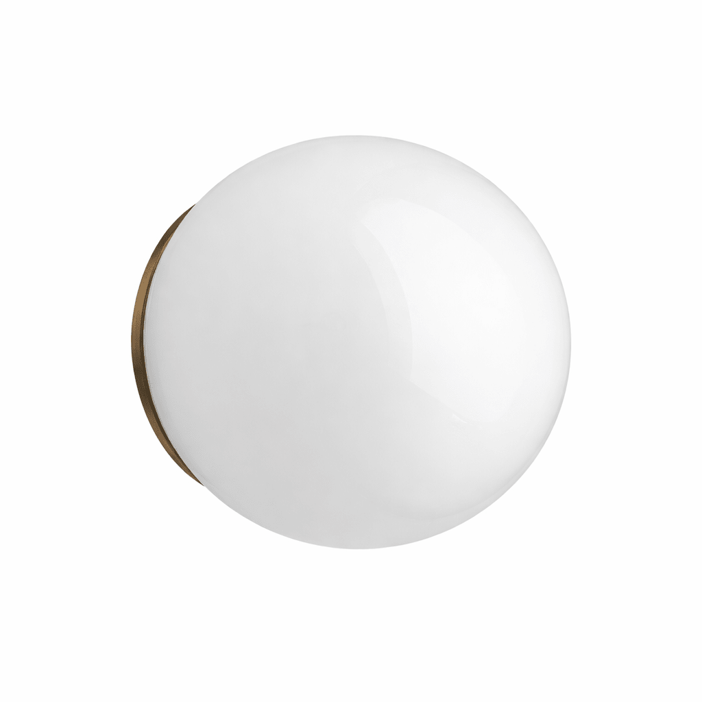 Navo mini-klotformad vägglampa i alabaster