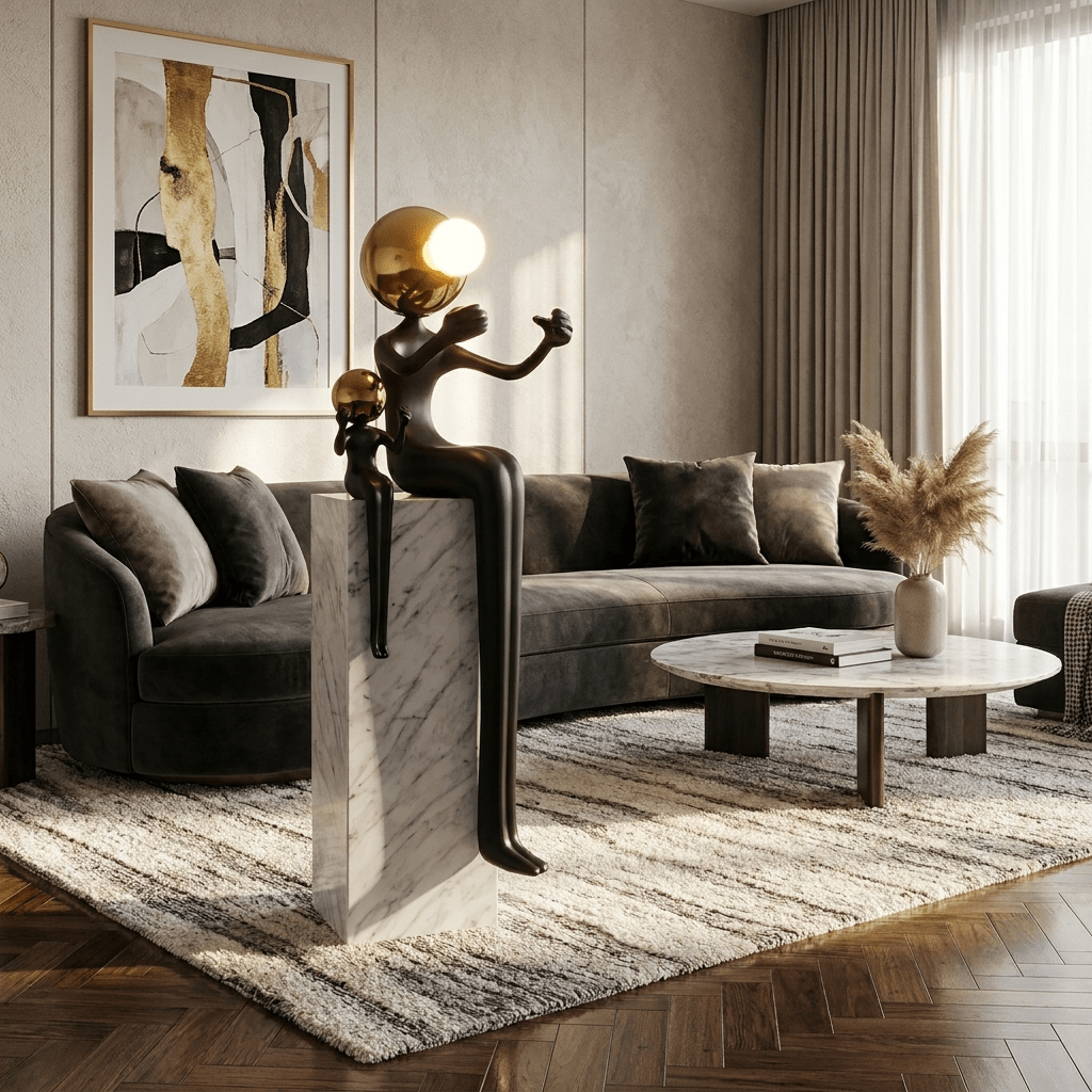 Harmony Duo skulpturlampa