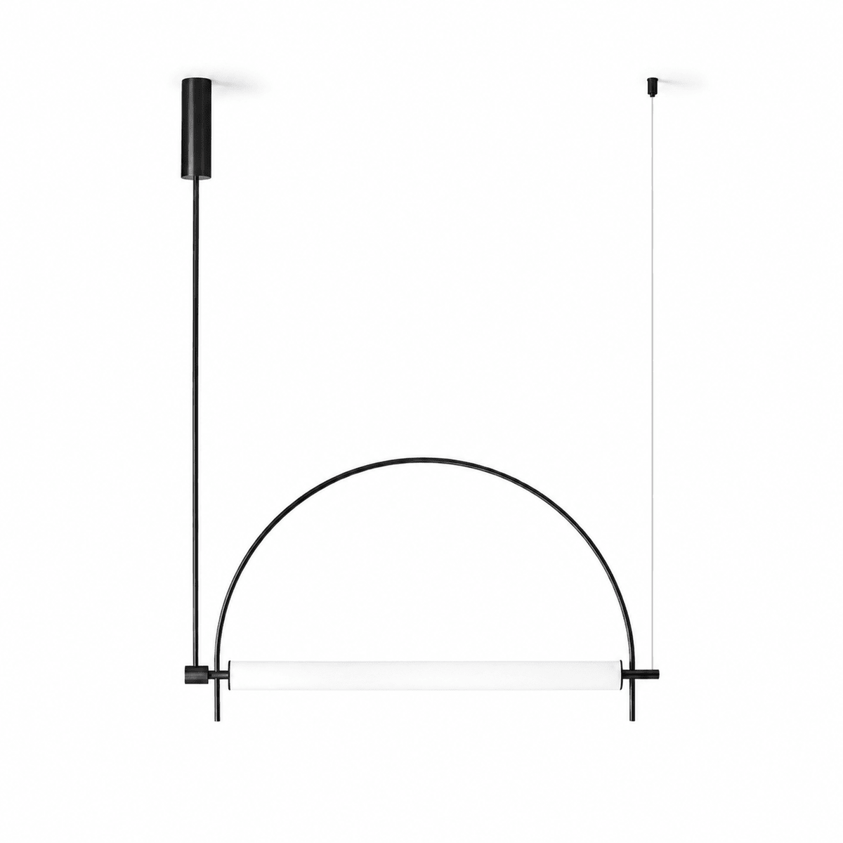 Buet lineær LED-lysekrone