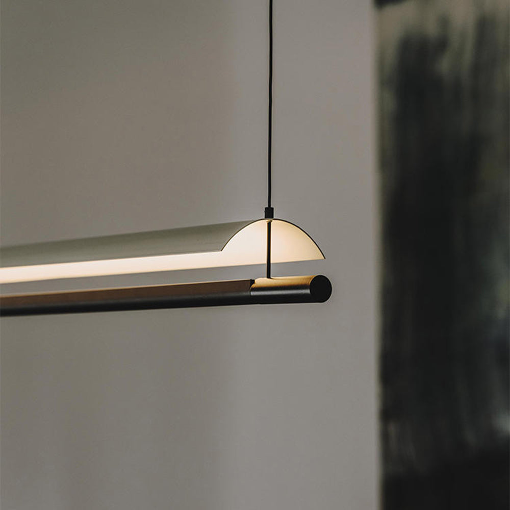 Arisha Minimalist Linear Metal Pendant Light
