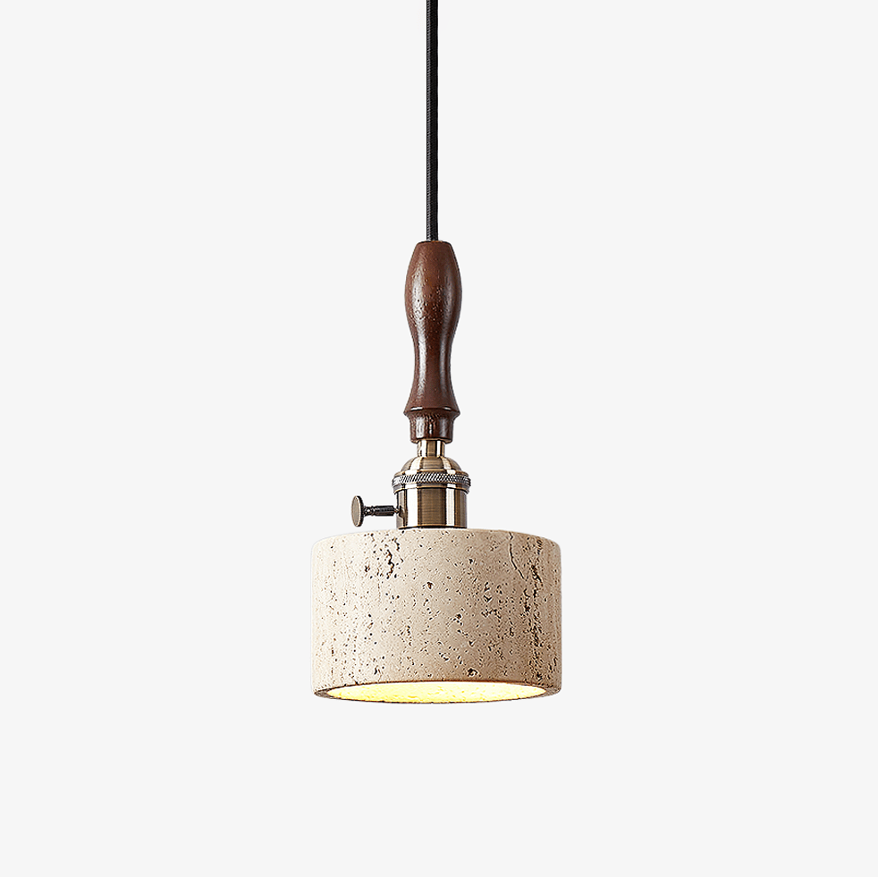 Candeeiro suspenso Bramen Heritage em pedra