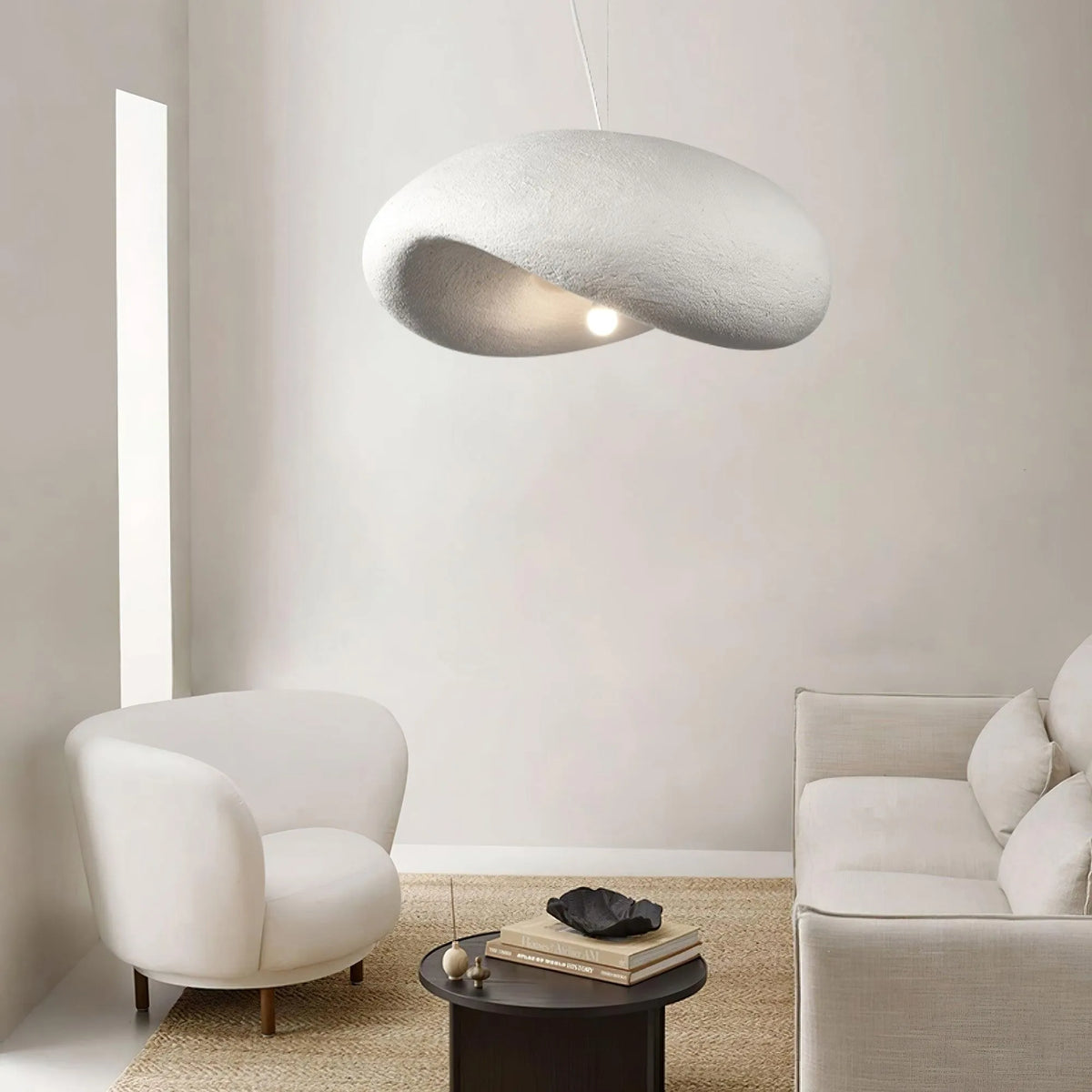 Cosmo Modern Cloud-shape Wabi Sabi Style Pendant Light
