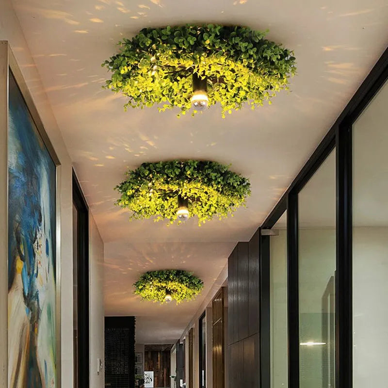 Valtro Ceiling Light Plant Greenery Flush