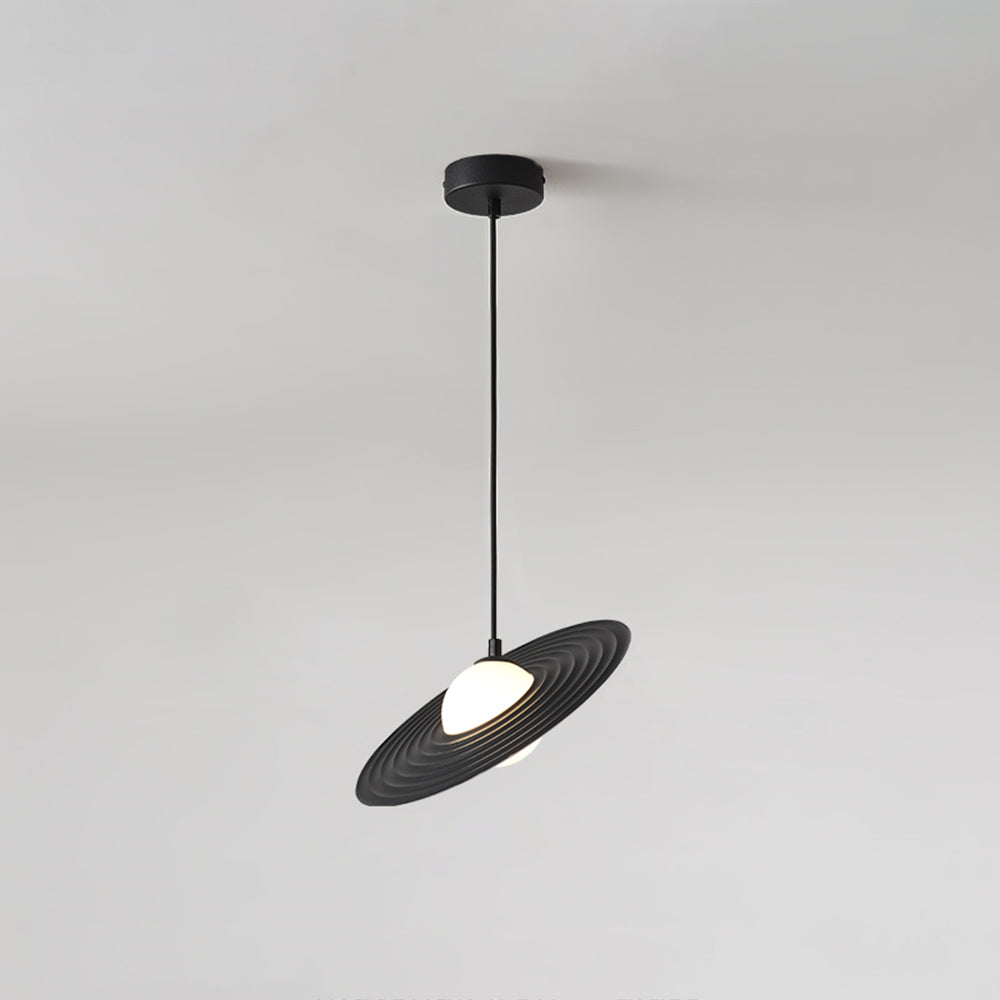 Arisha-minimalistinen tähtirengasriippuvalaisin, musta/valkoinen