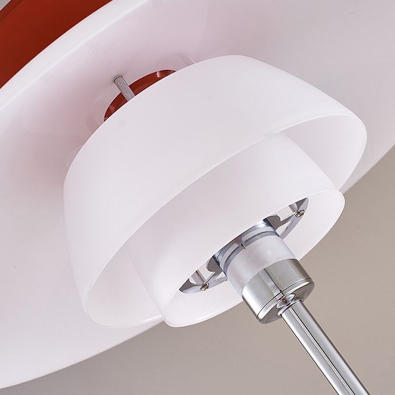 Salgado Modern Flying Saucer Metal Floor Lamp
