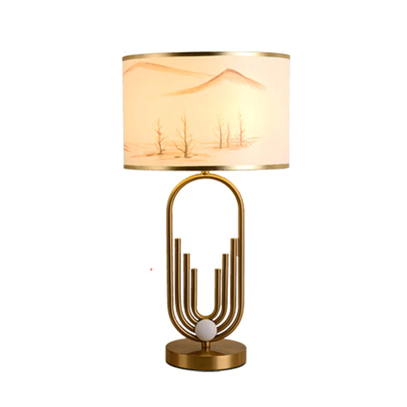 Freja Artistic Table Lamp Floor Lamp Bedside Desk Light For Bedroom