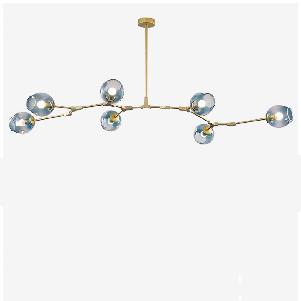 Zerin Nordic Modern Glass Pendant Light Clear Bubble