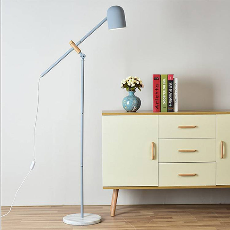 Morandi enkel buet gulvlampe, 3 farver