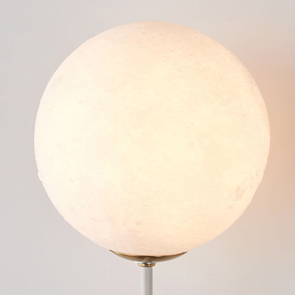 Candeeiro de parede Aria decorativo Astronauta de vidro, branco/branco-azulado