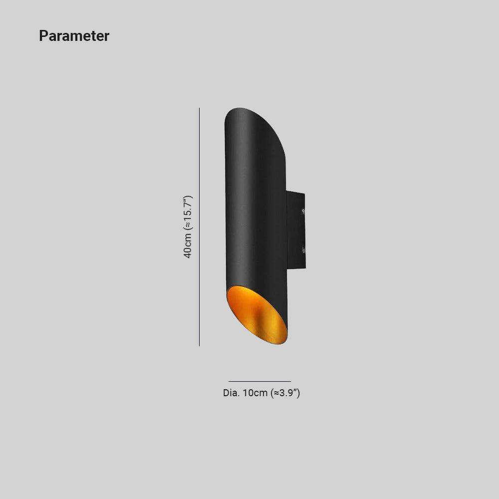 Candeeiro de parede Oreleliella moderno e minimalista