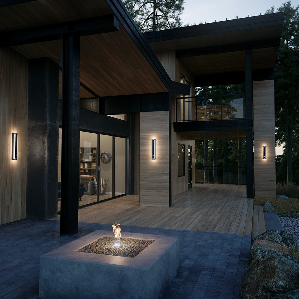Alviro Wall Lamp Modern Square Outdoor