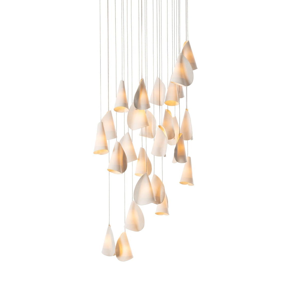 Olshaion geometrisk keramisk taklampa