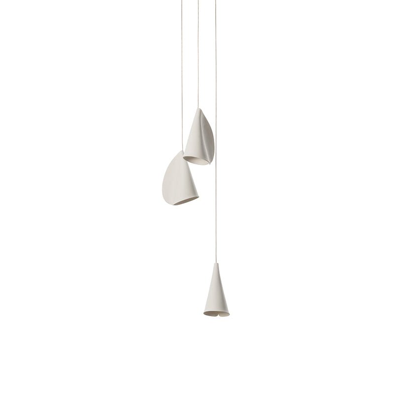 Olshaion geometrisk keramisk taklampa