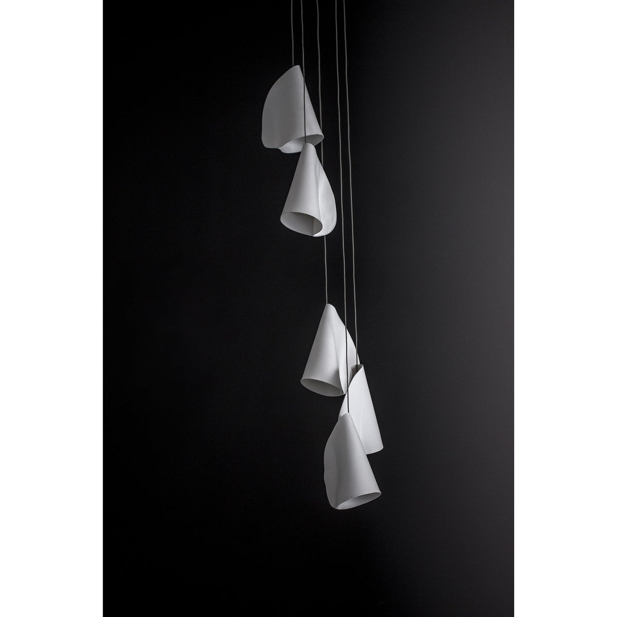 Olshaion geometrisk keramisk taklampa