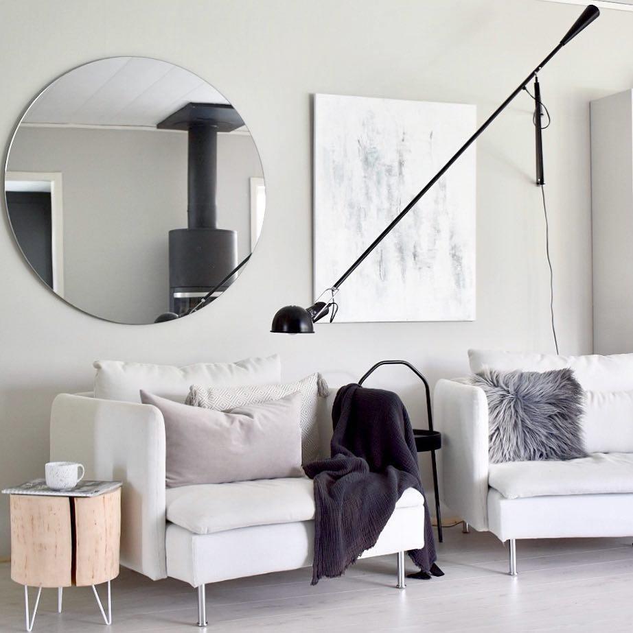 Candeeiro de parede moderno minimalista com braço longo Cid