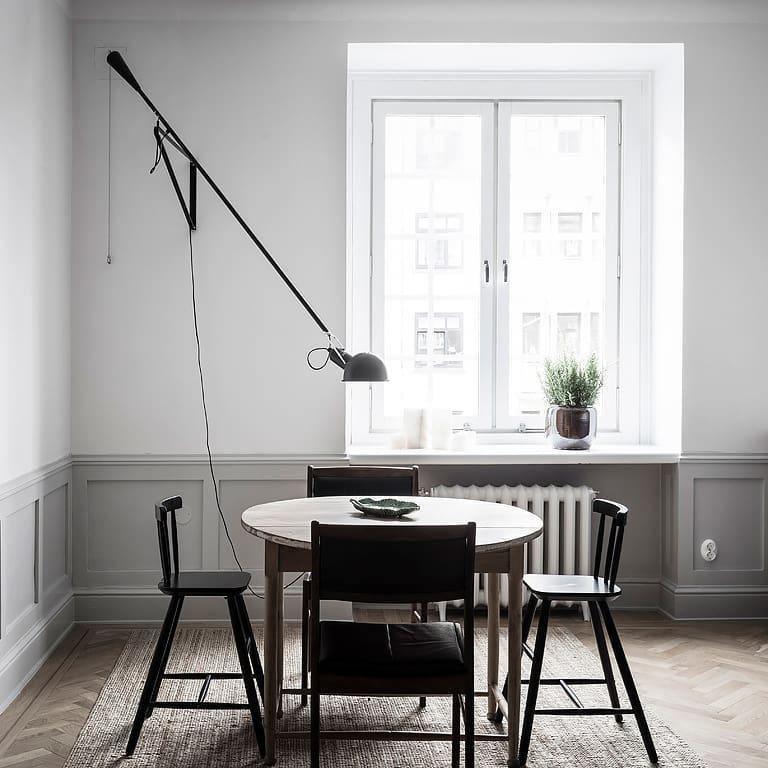 Candeeiro de parede moderno minimalista com braço longo Cid
