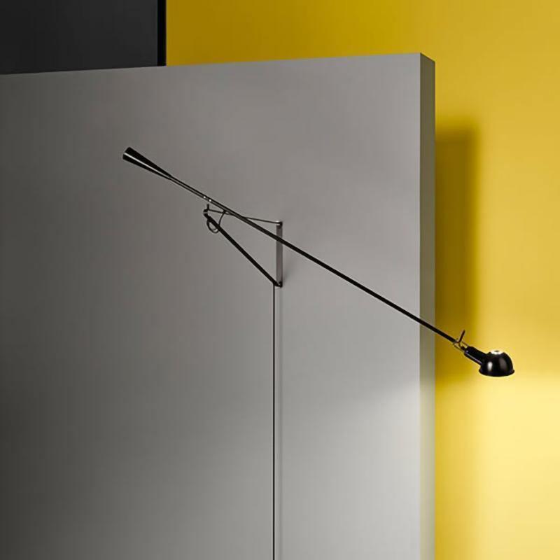 Candeeiro de parede moderno minimalista com braço longo Cid