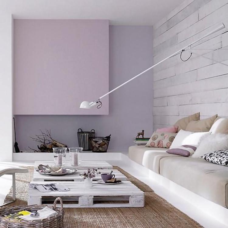 Candeeiro de parede moderno minimalista com braço longo Cid