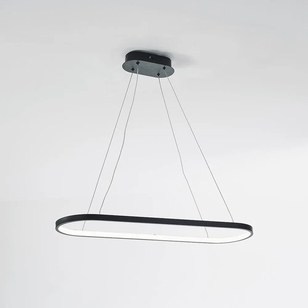 Avenor Minimalist Oval Interior Hanging Pendant Light