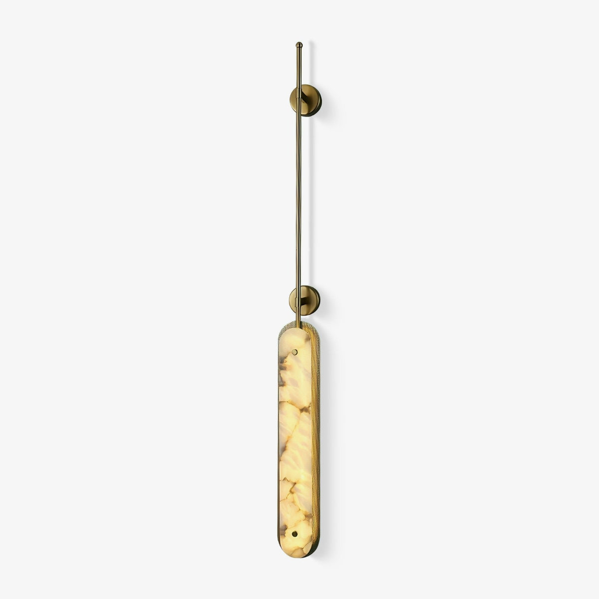 Candeeiro suspenso vertical em alabastro Ilaeir