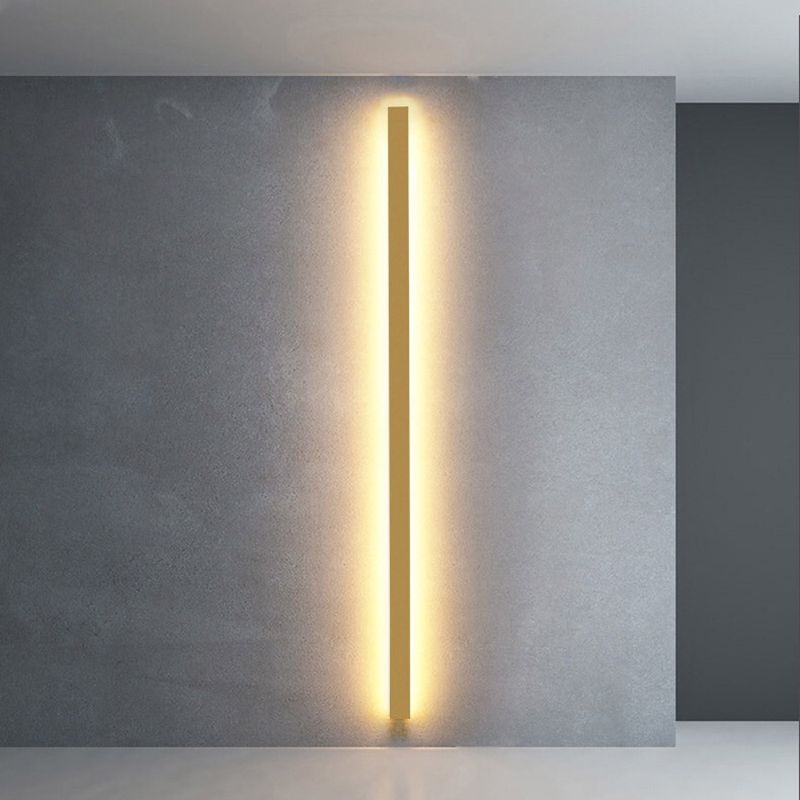 Arveno væglampe minimalistisk lineær guld/sort/hvid