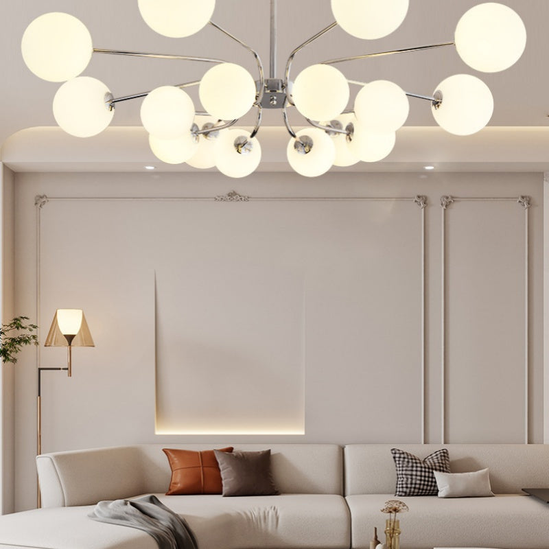 Valentina Modern LED-kattokruunu, kromi/kulta, olohuoneeseen/makuuhuoneeseen