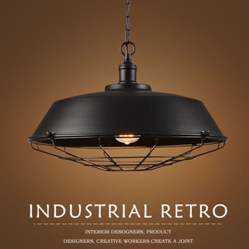 Epoch Rustic Black Industrial Pendant Light Shade