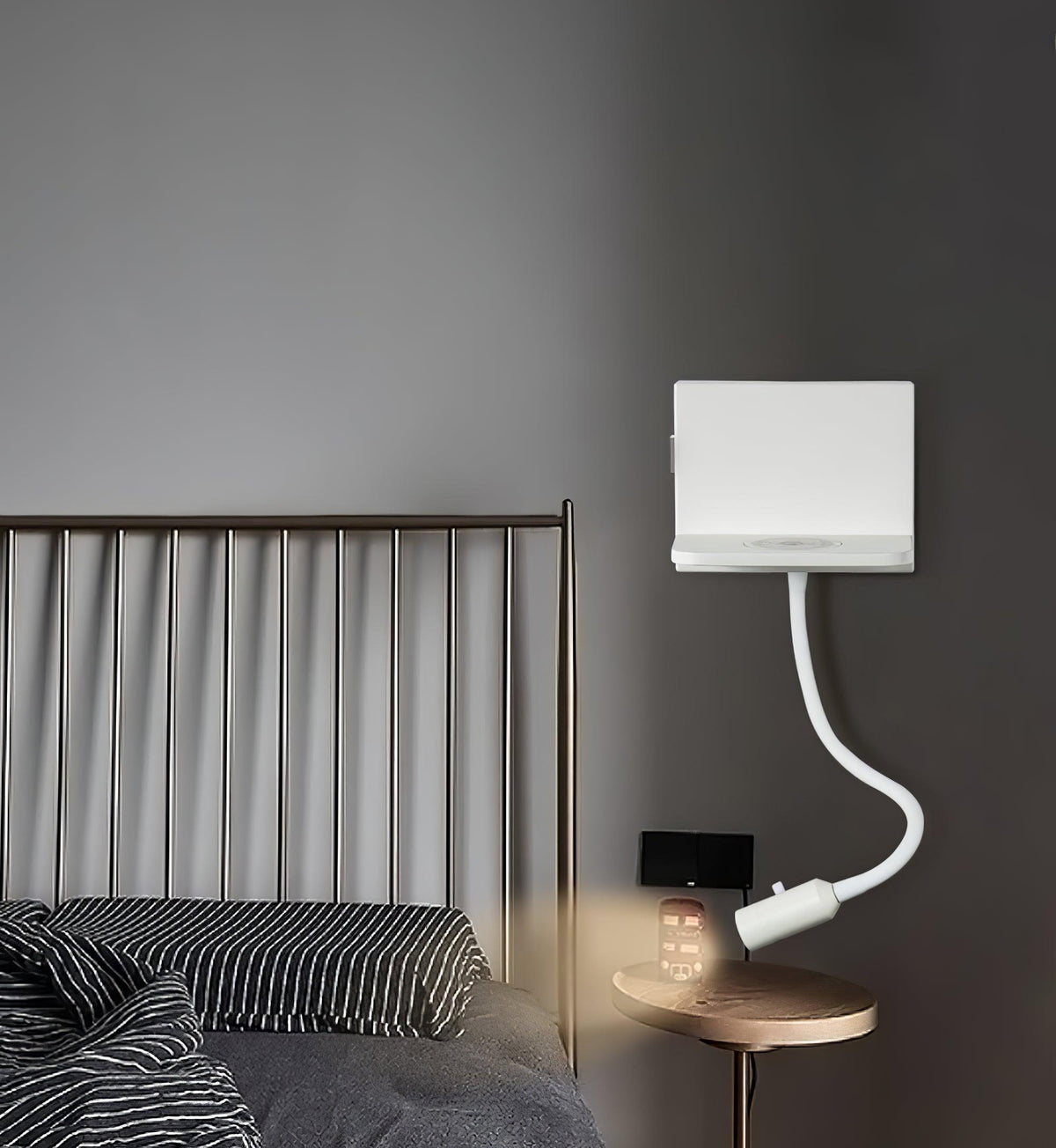 Candeeiro de parede LED moderno e minimalista Vectra