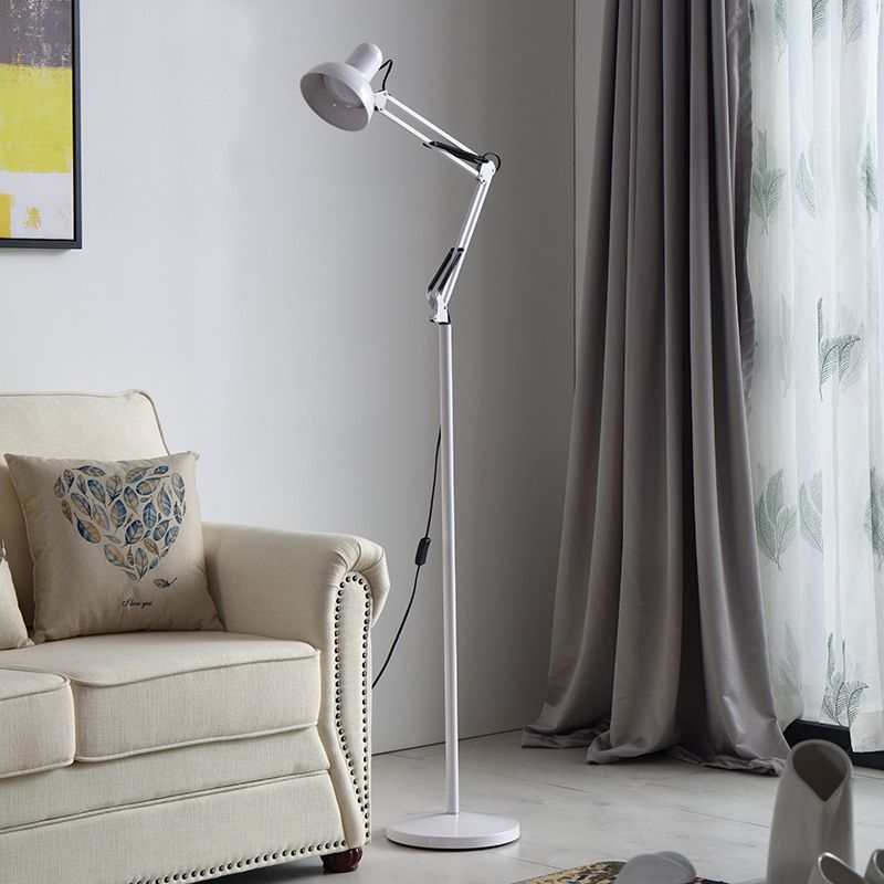 Morandi moderne sammenfoldelig metalgulvlampe, flere farver