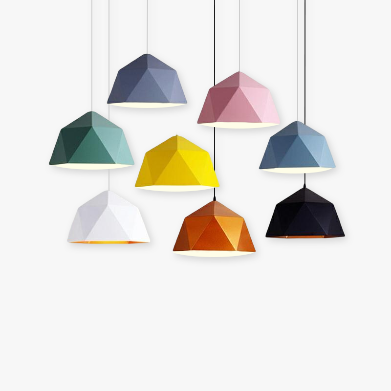 Candeeiro suspenso Aria, estilo Morandi, 9 cores