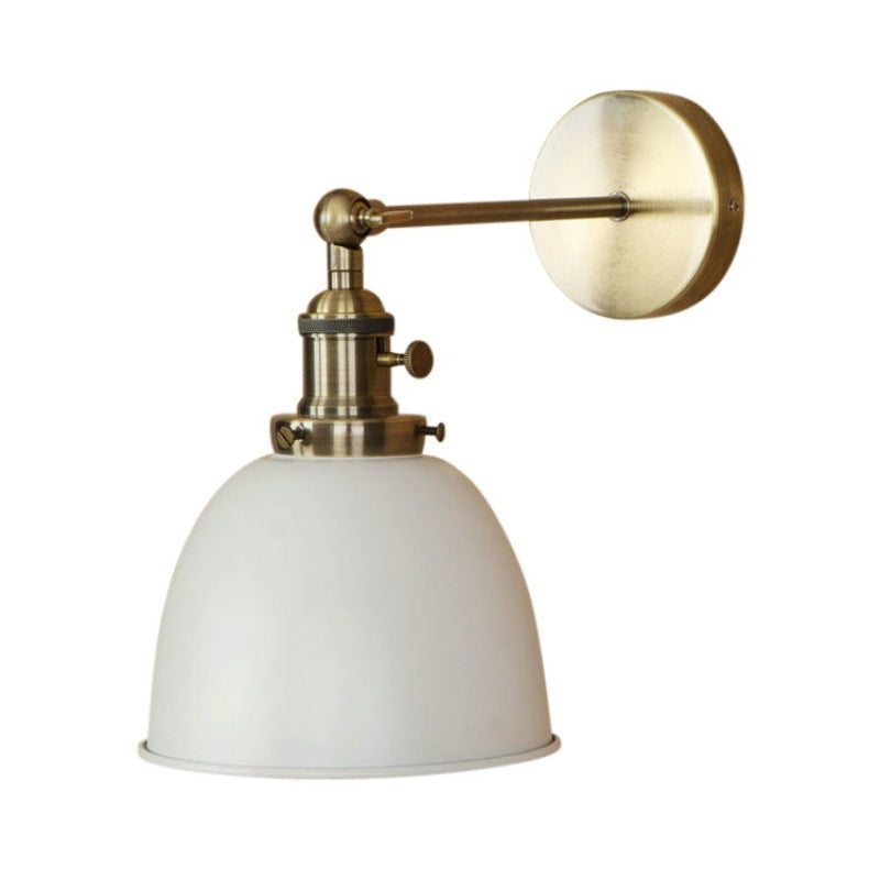 Epoch retro-/vintage-henkinen riippuva seinävalaisin, metallia/LED, musta/valkoinen/harmaa, makuuhuoneeseen