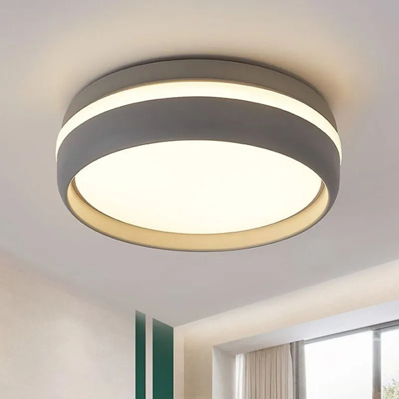 Lenior Loftslampe Sort Rund