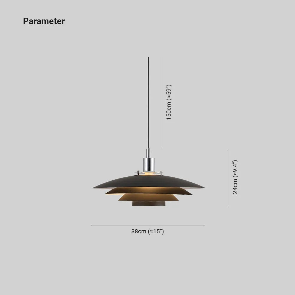 Milora Pendant Light Contemporary Minimalist Frisbee
