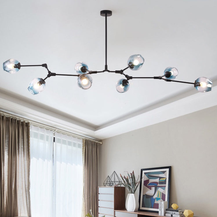 Zerin Nordic Modern Glass Pendant Light Clear Bubble