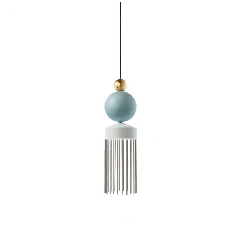 Arisha moderne pendellampe i metal med kvaster
