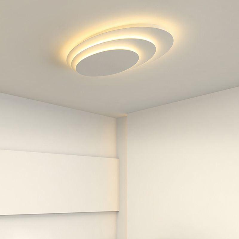 Marvion Ceiling Light White Floral Contemporary