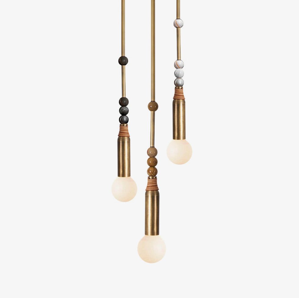 Sylirara moderne minimalistisk pendellampe i marmor