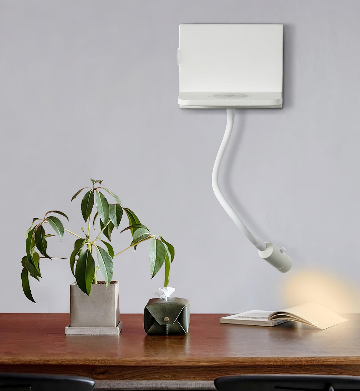 Candeeiro de parede LED moderno e minimalista Vectra