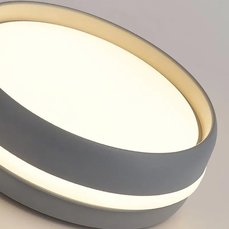 Lenior Loftslampe Sort Rund