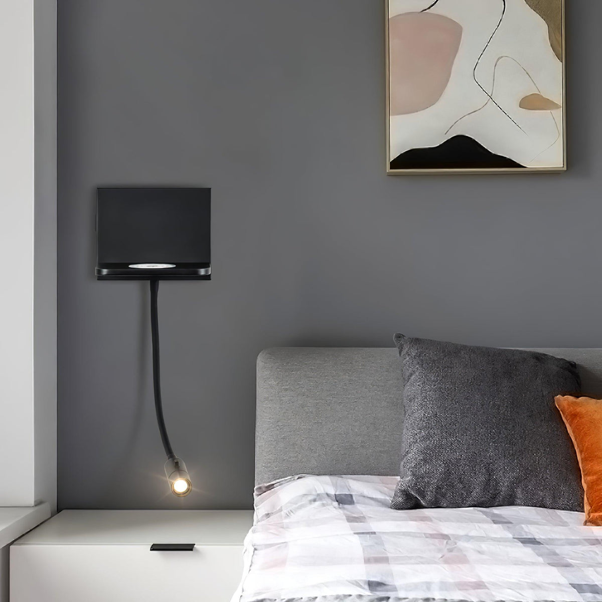Vectra modern minimalistisk LED-vägglampa